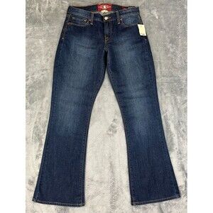 NEW Lucky Brand Jeans Sophia Bootcut Women's Size 6 / 28 Blue Denim Stretch